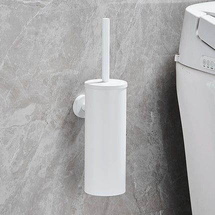 PureSteel | Stainless Steel Toilet Brush Set with Wall-Mounted Design | Modern Matte Black Finish for Stylish Bathrooms 9