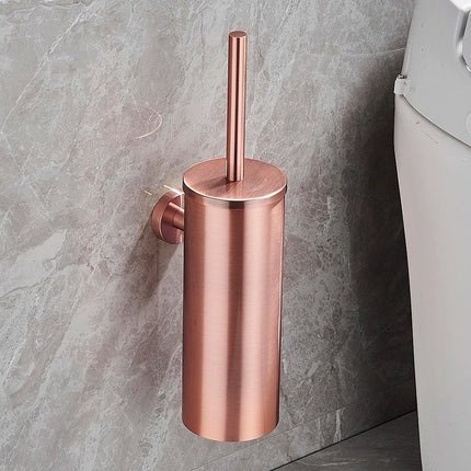PureSteel | Stainless Steel Toilet Brush Set with Wall-Mounted Holder | Elegant Design for Tidy Bathrooms 12