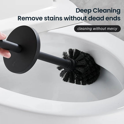 PureSteel | Stainless Steel Toilet Brush Set with Wall-Mounted Holder | Elegant Design for Tidy Bathrooms 6