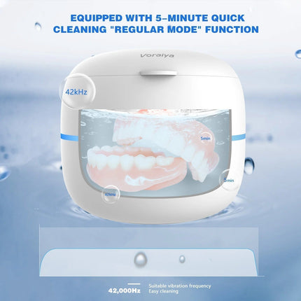 PureVive | Ultrasonic Dental Cleaner Pro with UV-C Sterilization | Deep Cleaning for Dental Appliances 5