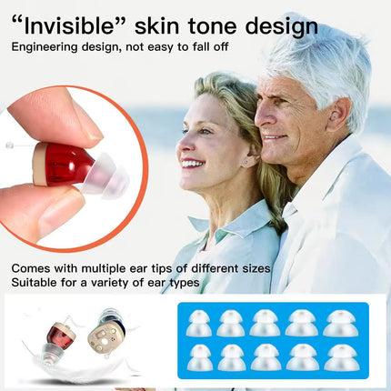 Pure OTC Hearing Aids | Wireless Rechargeable Design with 30-Hour Battery Life for Enhanced Sound Clarity 1