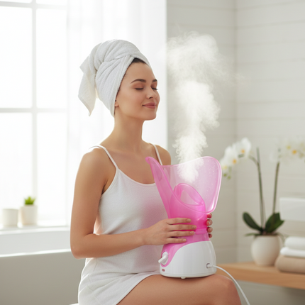 Purify Pro | Nano Ionic Facial Steamer with Quick Heating | Portable Spa Treatment for Deep Hydration and Radiant Skin 2