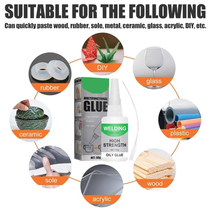 Super Glue for Plastic and Ceramic, Strong Glue for Wood and Metal – image 4