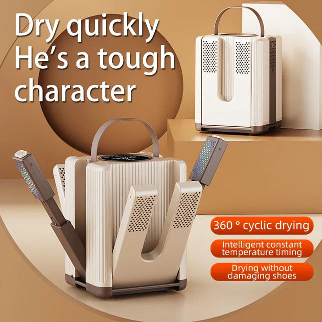 QuickDry | Six-Arm Electric Shoe Dryer with Rapid Heating Technology | Foldable Design for Convenient Use 1