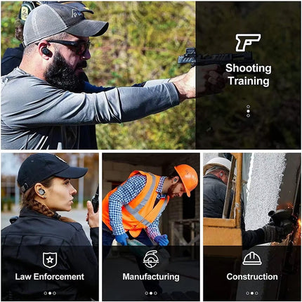 QuietixPro | Electronic Shooting Earbuds with Active Noise Reduction | Tactical Hearing Protection for Clear Communication 2