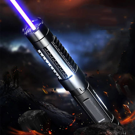 Laser Pointers, High Power Laser Pointer with Adjustable Beam, Long Range Rechargeable Laser Pointer for Outdoor