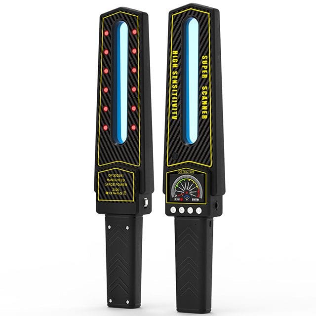 RF Bug Detector | Portable Multi-Detection Scanner with LED Lens Scanner | GPS & Spy Camera Detection for Enhanced Privacy 0