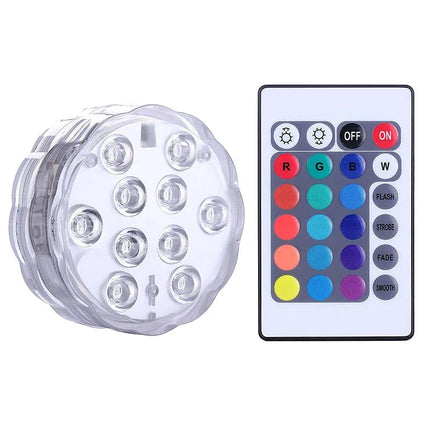 RGB LED Pool Lights | Submersible Floating Lights with Remote Control | Waterproof Design for Vibrant Ambiance 3