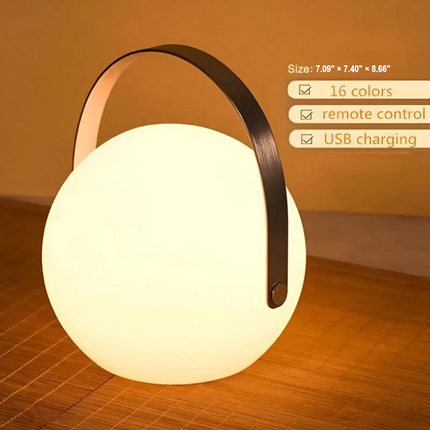 RadianceFlex | Portable Waterproof Wireless Table Lamp with Modern Design | Versatile Lighting for Indoor and Outdoor Use 6