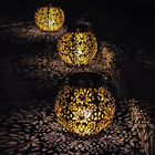 RadiantGlow | Waterproof LED Solar Garden Hanging Lamp with Elegant Design | Energy-Saving Outdoor Lighting 0