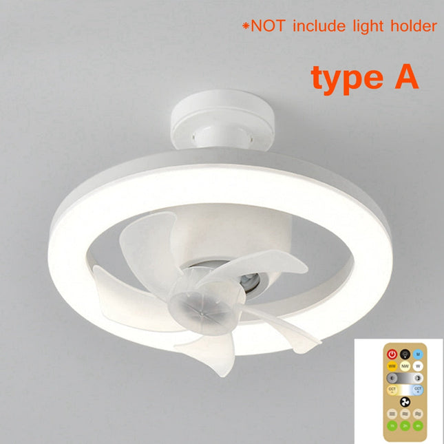 Radiant | Modern Ceiling Fan Lamp with Remote Control & Adjustable Lighting | Flush Mount Design for Stylish Airflow and Illumination 0