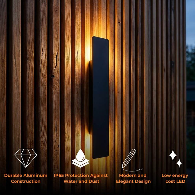 RainGuard | Outdoor Wall Lights with All-Weather Durability | Modern Design for Reliable Illumination 1