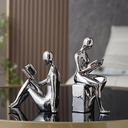 Decorative Bookends, Abstract Sculpture for Home Decor and Office Decor – image 6