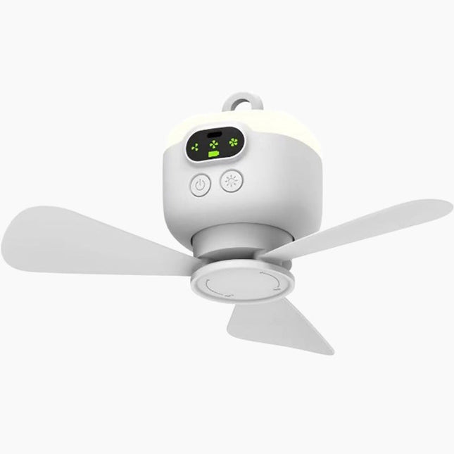 Rechargeable Ceiling Fan with LED Lights & Remote Control | Powerful Airflow for Comfort in Any Space 0