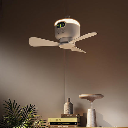 Rechargeable Ceiling Fan with LED Lights & Remote Control | Powerful Airflow for Comfort in Any Space 2
