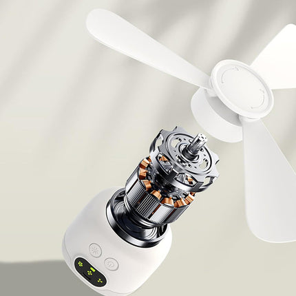 Rechargeable Ceiling Fan with LED Lights & Remote Control | Powerful Airflow for Comfort in Any Space 7