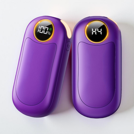 Rechargeable Electric Hand Warmer Set with Dual Unit Design for Portable Warmth 3