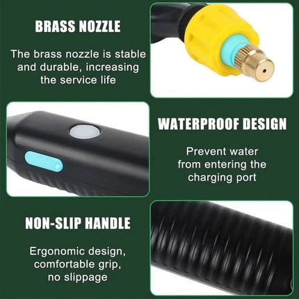 Rechargeable Garden Sprayer | 1.3 Gallon Capacity with Adjustable Nozzles | Effortless Spraying for Your Garden 3