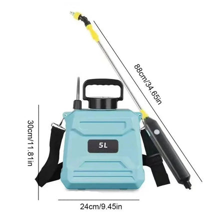 Rechargeable Garden Sprayer | 1.3 Gallon Capacity with Adjustable Nozzles | Effortless Spraying for Your Garden 7