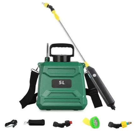 Rechargeable Garden Sprayer | 1.3 Gallon Capacity with Adjustable Nozzles | Effortless Spraying for Your Garden 8
