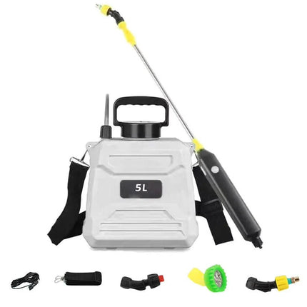 Rechargeable Garden Sprayer | 1.3 Gallon Capacity with Adjustable Nozzles | Effortless Spraying for Your Garden 9