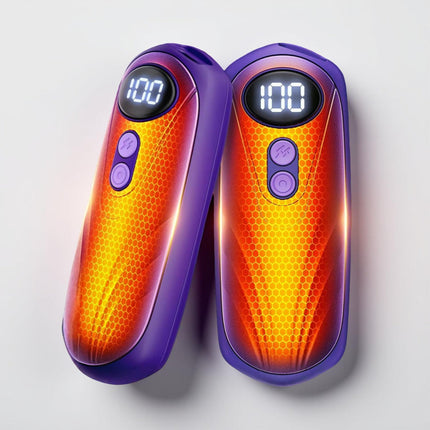 Rechargeable Hand Warmers | Instant Heat LED Pocket Heater Set for Comfort 10