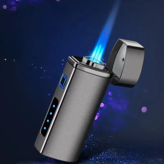 Rechargeable Lighter | Triple Jet Flame Technology with Touch Activation | Compact & Durable for Reliable Ignition 1
