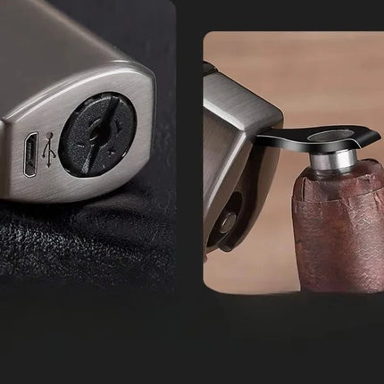 Rechargeable Lighter | Triple Jet Flame Technology with Touch Activation | Compact & Durable for Reliable Ignition 6
