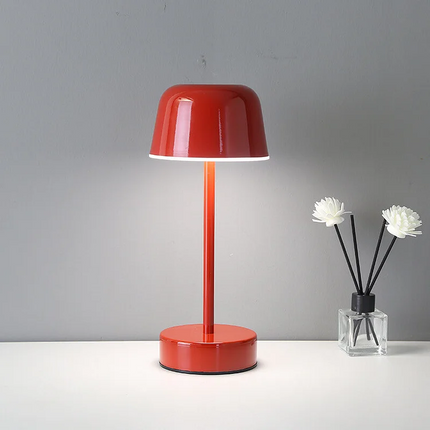 Dimmable Table Lamp with Rechargeable Design and 3 Light Settings | Modern Metal Lamp for Eye Comfort and Ambiance