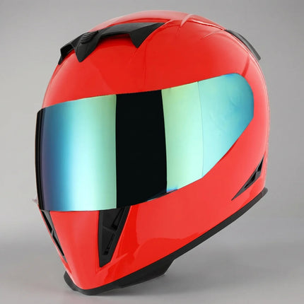 Redline | Full-Face Motorcycle Helmet with Mirrored Visor | Enhanced Safety and Comfort for Riders 3