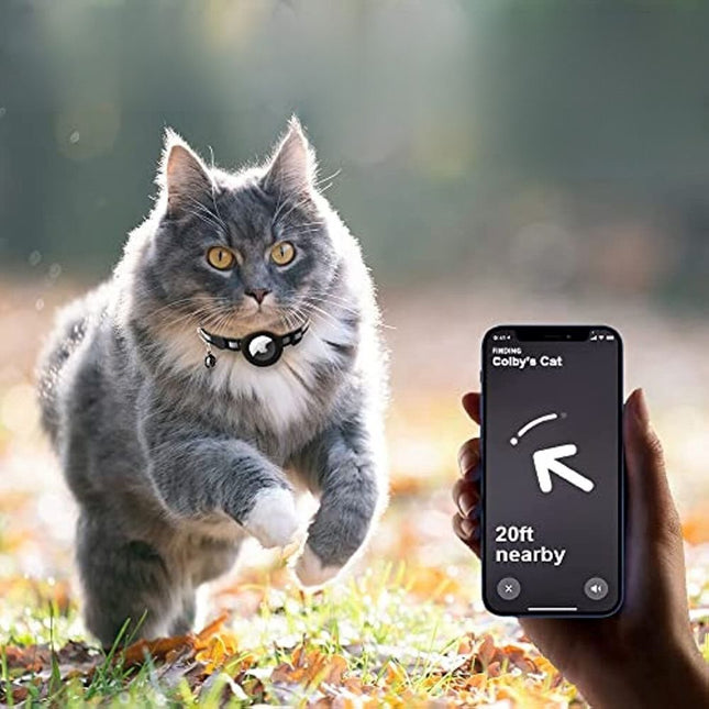 Reflective Cat GPS Tracker Collar with Quick Release Buckle | Enhanced Safety for Outdoor Adventures 1