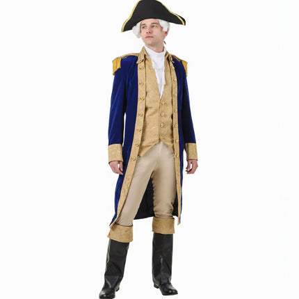 Regal King Costume | Historical Party Outfit with Classic Design | Perfect for Themed Events 3