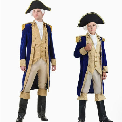 Regal King Costume | Historical Party Outfit with Classic Design | Perfect for Themed Events 5