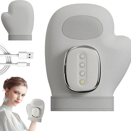 RelaxEase | Cordless Hand Massager with Heat & 5 Intensity Levels | Portable Relief for Hand Fatigue 0