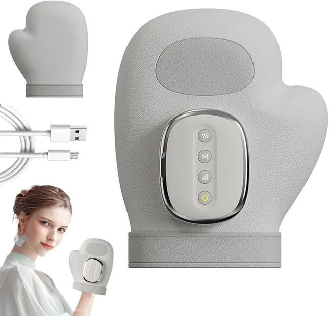 RelaxEase | Cordless Hand Massager with Heat & 5 Intensity Levels | Portable Relief for Hand Fatigue 0
