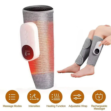 RelaxWrap | Wireless Calf and Arm Massager with Custom Heat & Compression | Adjustable Fit for Ultimate Relaxation 5