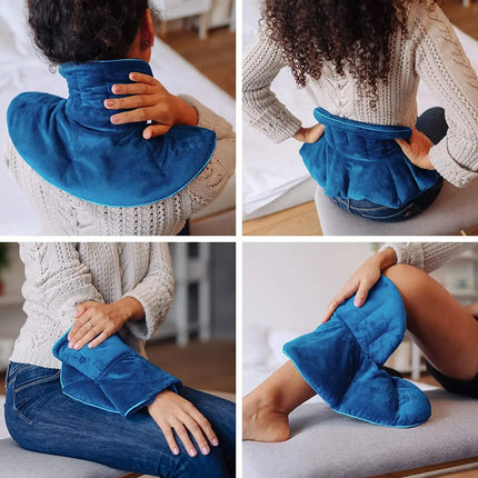 Relaxation Wrap | Neck Heating Pad with Microwavable Design & Weighted Comfort for Tension Relief 5