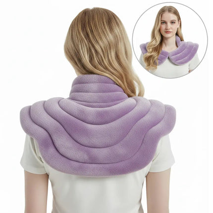 Relaxation Wrap | Neck Heating Pad with Microwavable Design & Weighted Comfort for Tension Relief 8
