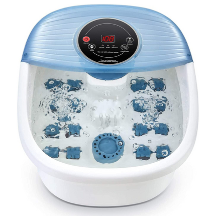 Relaxing Foot Spa | Vibrating Foot Massager with Temperature Control & Bubble Bath for Ultimate Comfort 2