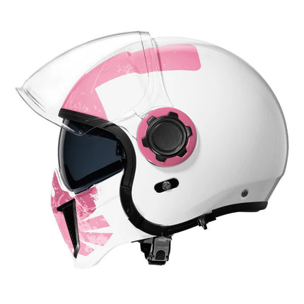 Retro Modular Helmet | Vintage Motorcycle Helmet with Detachable Chin Guard | DOT & ECE Certified for Safety and Style 11