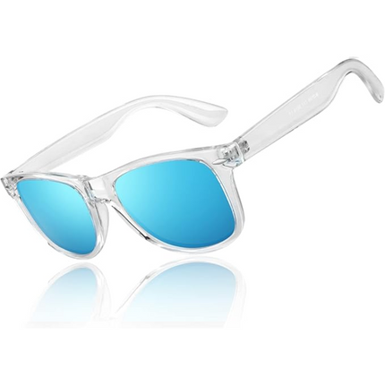 Retro Polarized Sunglasses | Classic 80's Design with UV400 Protection | Stylish Eyewear for Outdoor Activities 2