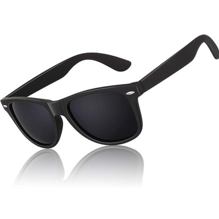 Retro Polarized Sunglasses | Classic 80's Design with UV400 Protection | Stylish Eyewear for Outdoor Activities 5