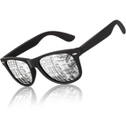 Matte Black Frame | Silver Mirrored Lens