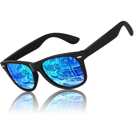Retro Polarized Sunglasses | Classic 80's Design with UV400 Protection | Stylish Eyewear for Outdoor Activities 7