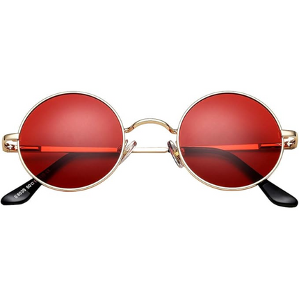 Retro Round Polarized Sunglasses with UV Protection | Vintage Style for Outdoor Adventures 6