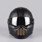 Retro | Horse Riding Helmet with Removable Visor & Integrated Face Coverage | Comfortable Protection for City Rides 0