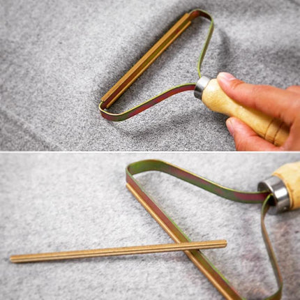 Revitalize Your Fabrics | Manual Lint Remover with Copper Head | Effective Tool for Pet Hair and Lint Removal 4