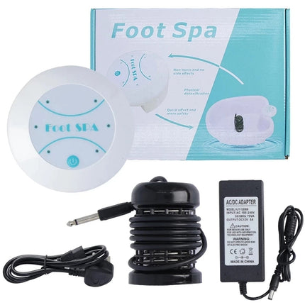 Revitalizing Ionic Foot Bath Massager with Vibrating Whirlpool Action for Ultimate Detox Relaxation 1