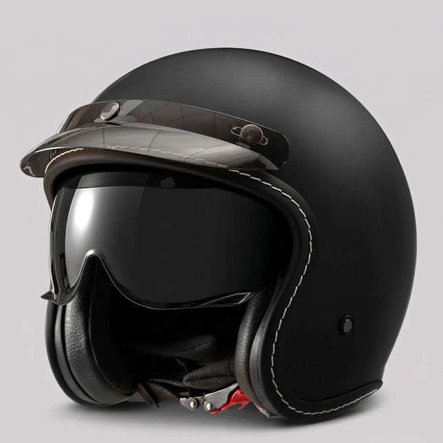 Rider's Choice | 3/4 Open-Face Helmet with Lightweight Design | Comfortable Fit for Urban Riding 0