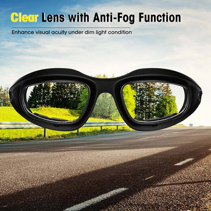Rider's Choice | Motorcycle Sunglasses with Polarized UV400 Lenses | Secure Fit for Ultimate Eye Protection 5